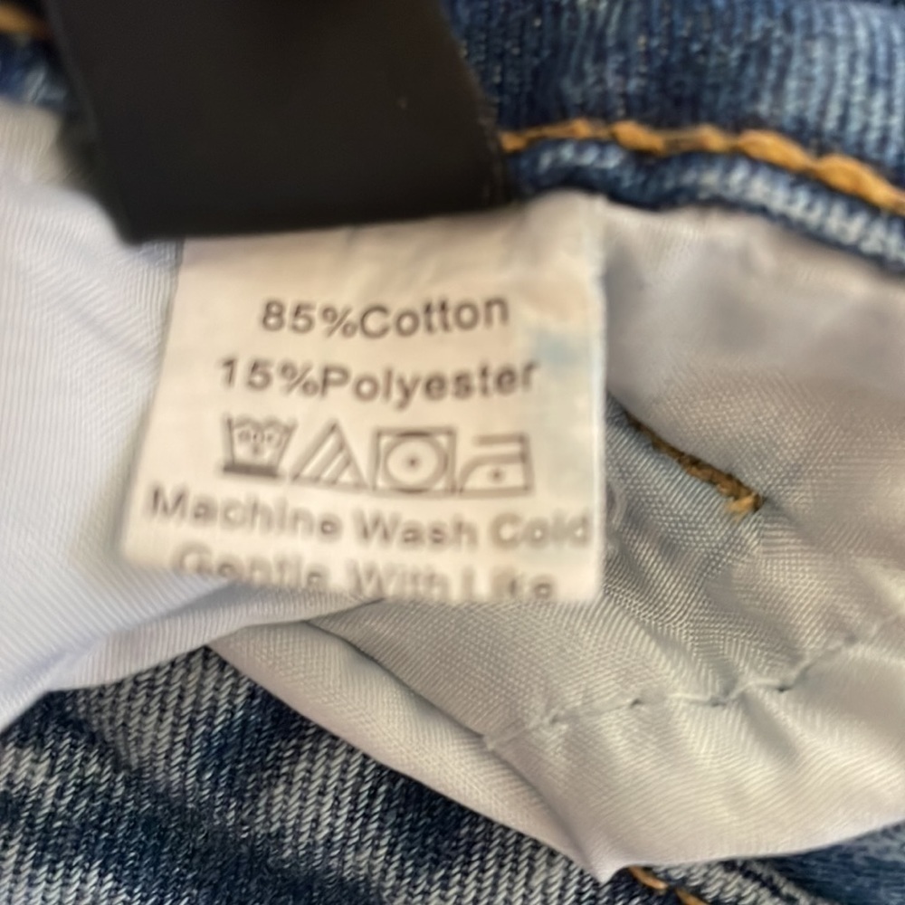 SHEIN Women High Rise Mom Ankle Jean Clean Flat Front Sz Small - Picture 4 of 6